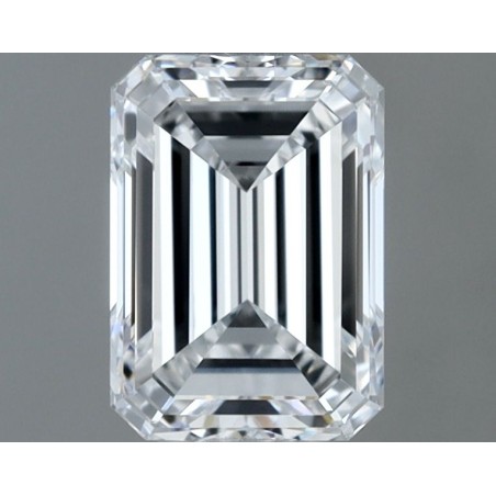 Diament szlif szmaragdowy, 0.6ct, VVS1, D, GIA 3535778874