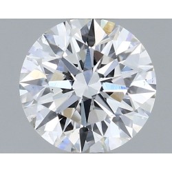 Diament szlif okrągły, 0.55ct, VS2, G, GIA 6531261246