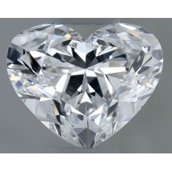 Diament serce, 0.5ct, VVS2, D, GIA 6531624936