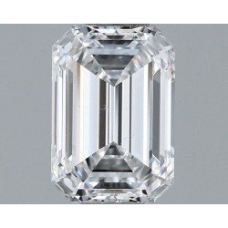 Diament szlif szmaragdowy, 0.71ct, SI1, E, GIA 7531520282