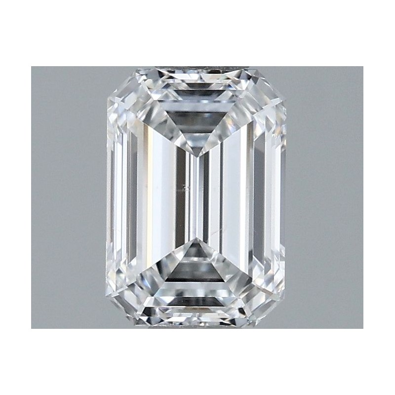 Diament szlif szmaragdowy, 0.71ct, SI1, E, GIA 7531520282 Diament szlif szmaragdowy, 0.71ct, SI1, E, GIA 7531520282
