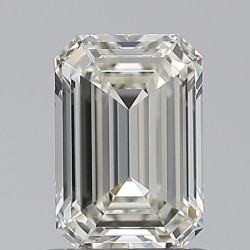 Diament szlif szmaragdowy, 0.9ct, VVS1, H, IGI 622402195