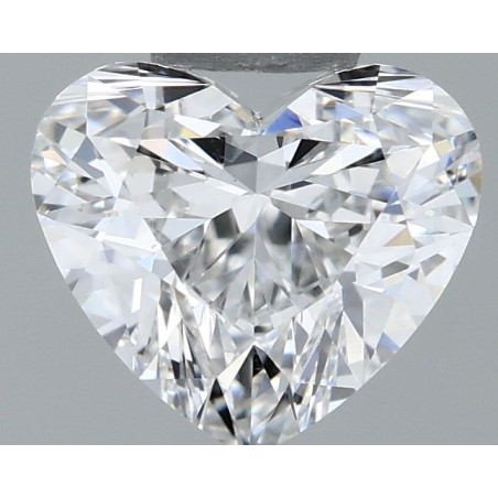 Diament serce, 0.5ct, SI1, F, GIA 7536705670