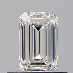 Diament szlif szmaragdowy, 0.5ct, VS2, G, GIA 7531351249