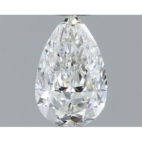 Diament szlif gruszkowy, 0.5ct, VS1, H, GIA 6535647754