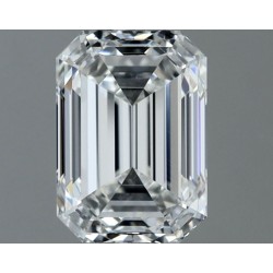Diament szlif szmaragdowy, 0.81ct, VVS2, G, GIA 7536681385