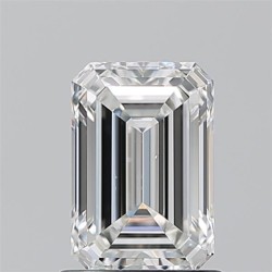 Diament szlif szmaragdowy, 1.2ct, VS2, G, GIA 1523637580