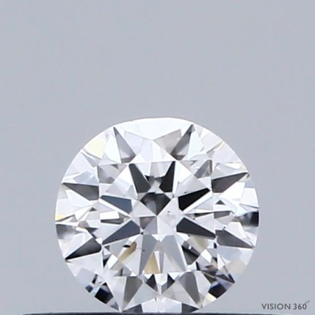 Diament szlif okrągły, 0.3ct, SI1, E, GIA 2536042761