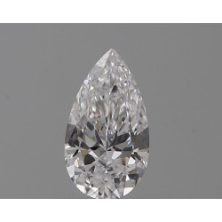 Diament szlif gruszkowy, 0.38ct, VVS1, D, GIA 6532455334