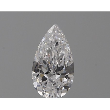 Diament szlif gruszkowy, 0.38ct, VVS1, D, GIA 6532455334