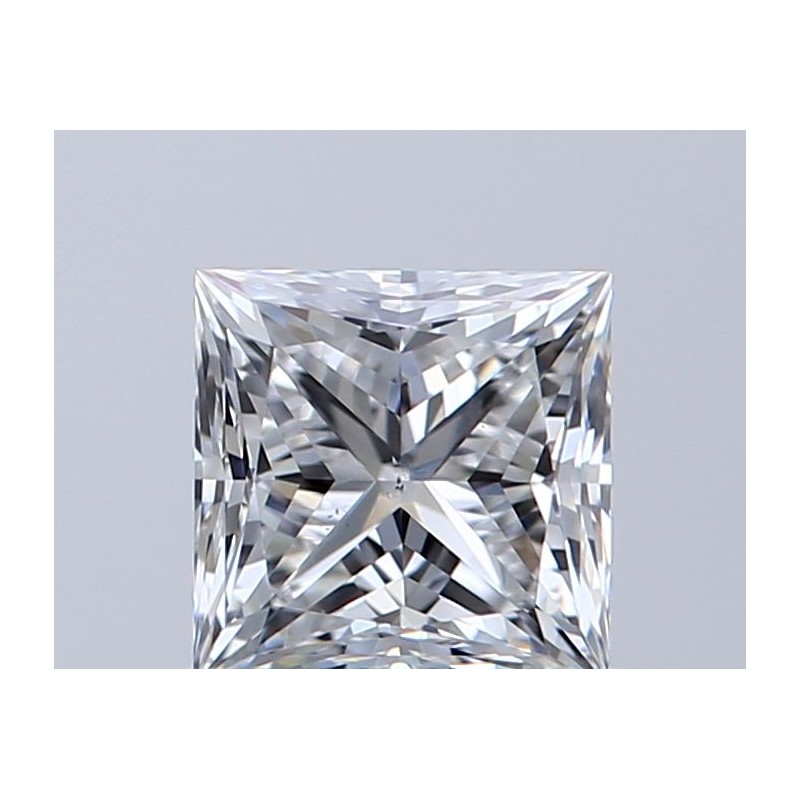 Diament szlif princess, 0.6ct, SI1, E, GIA 7538633500 Diament szlif princess, 0.6ct, SI1, E, GIA 7538633500