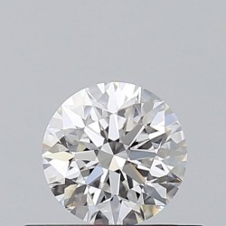 Diament szlif okrągły, 0.4ct, VS2, F, GIA 3535296561
