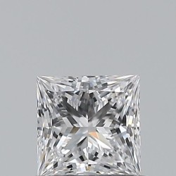 Diament szlif princess, 0.51ct, VS1, D, GIA 7526557028