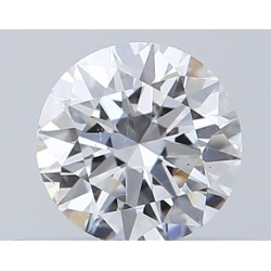 Diament szlif okrągły, 0.35ct, SI1, D, GIA 7506756622