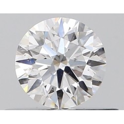 Diament szlif okrągły, 0.4ct, SI2, D, GIA 6525409488