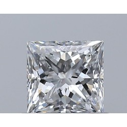 Diament szlif princess, 0.54ct, VVS2, E, GIA 7508161393