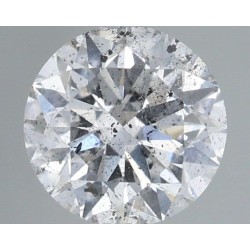 Diament szlif okrągły, 1ct, SI2, F, HRD 250000142726