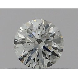 Diament szlif okrągły, 0.3ct, SI2, F, GIA 7538557204