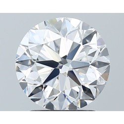 Diament szlif okrągły, 2ct, VVS2, D, GIA 6237645694