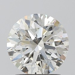 Diament szlif okrągły, 1.5ct, SI1, H, GIA 7536213071