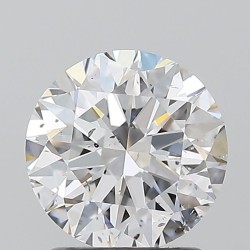Diament szlif okrągły, 1.5ct, SI2, D, GIA 7538124097