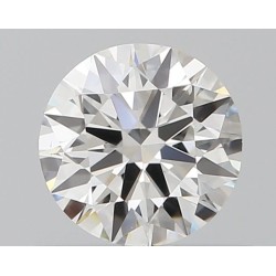 Diament szlif okrągły, 0.5ct, VS2, H, GIA 7521894766