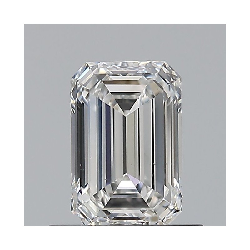 Diament szlif szmaragdowy, 0.7ct, VS2, F, GIA 7531221374