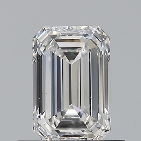 Diament szlif szmaragdowy, 0.7ct, VS2, F, GIA 7531221374