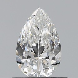 Diament szlif gruszkowy, 0.5ct, VVS2, F, GIA 2538219825