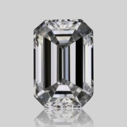 Diament szlif szmaragdowy, 0.3ct, VVS1, D, GIA 6531371034