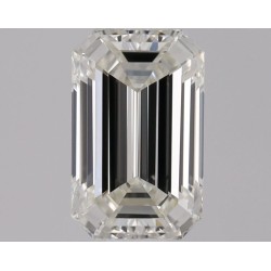 Diament szlif szmaragdowy, 0.5ct, VVS1, I, GIA 6237263939
