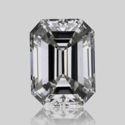 Diament szlif szmaragdowy, 0.36ct, VS2, G, GIA 6535101665