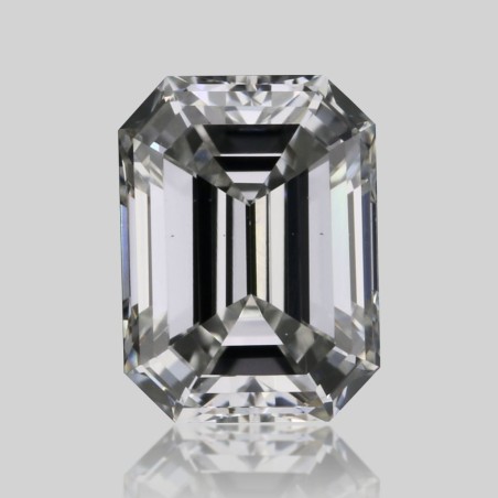 Diament szlif szmaragdowy, 0.36ct, VS2, G, GIA 6535101665