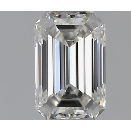 Diament szlif szmaragdowy, 0.5ct, VVS2, H, GIA 2537317173