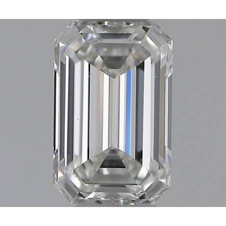 Diament szlif szmaragdowy, 0.6ct, SI1, F, GIA 2537393326
