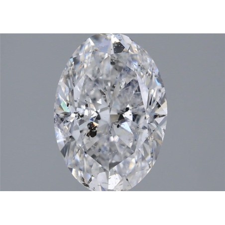 Diament szlif owalny, 1.5ct, SI2, E, HRD 250000142720