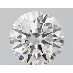 Diament szlif okrągły, 0.42ct, SI1, F, GIA 2528335729
