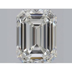 Diament szlif szmaragdowy, 1.5ct, VS1, H, GIA 2225925503