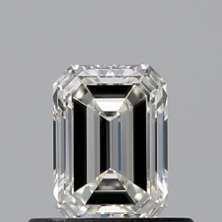 Diament szlif szmaragdowy, 0.5ct, VVS2, I, GIA 1535252436
