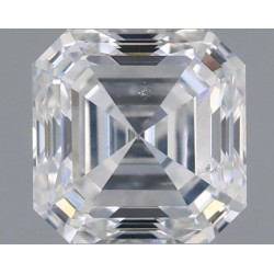 Diament asscher, 1ct, SI1, F, IGI 700529266