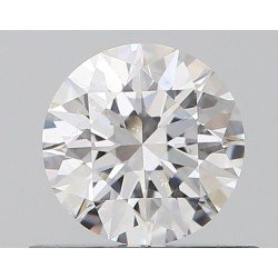 Diament szlif okrągły, 0.52ct, SI1, E, GIA 7526624654