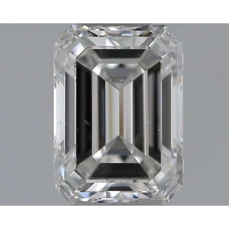Diament szlif szmaragdowy, 0.5ct, SI1, F, GIA 6535212338