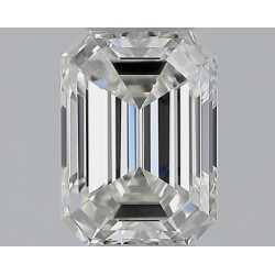 Diament szlif szmaragdowy, 0.52ct, VVS1, H, GIA 7536141386