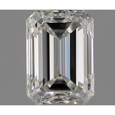 Diament szlif szmaragdowy, 0.9ct, VVS1, H, GIA 7536018906