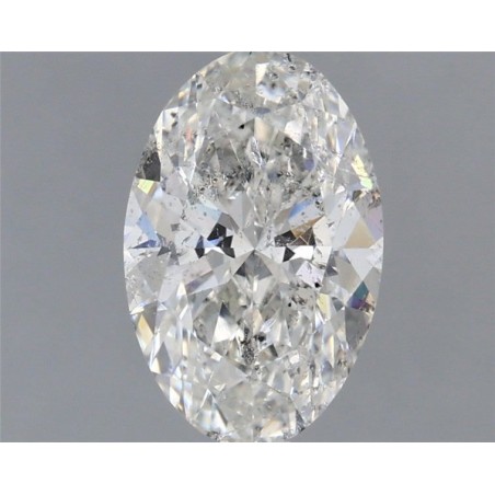 Diament szlif owalny, 1.0ct, SI2, H, HRD 250000127416
