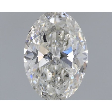 Diament szlif owalny, 1.0ct, SI2, G, HRD 250000127460