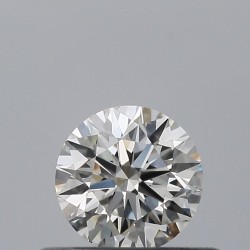 Diament szlif okrągły, 0.33ct, VVS2, G, GIA 6531347010