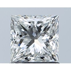 Diament szlif princess, 1ct, VVS1, H, GIA 2527295403