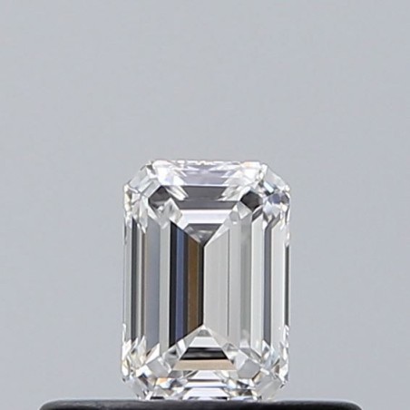 Diament szlif szmaragdowy, 0.3ct, VVS2, D, GIA 6531490802