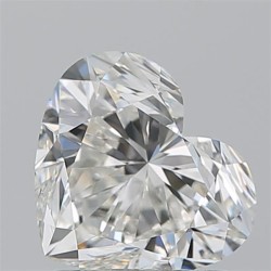 Diament serce, 1.5ct, VVS2, H, GIA 6233682292